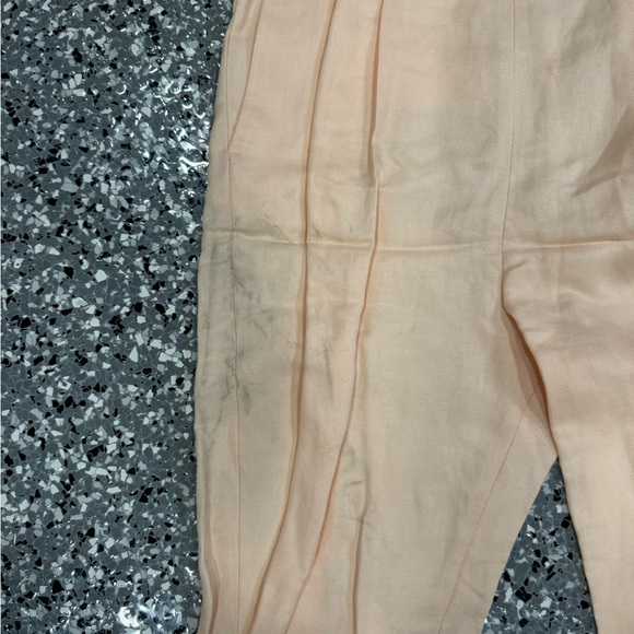 Maje jumpsuit belted cream coral size 36 - Picture 8 of 11